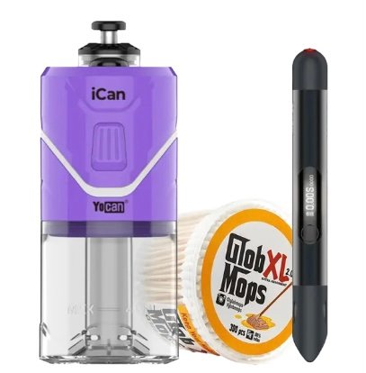 Yocan iCan + Hot knife + Glob Mops Bundle 1 Yocan iCan + Hot knife + Glob Mops Bundle