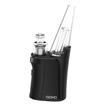 XMax QOMO Black eRig for Concentrates with mini-bubbler 1 XMax QOMO Black eRig for Concentrates with mini-bubbler