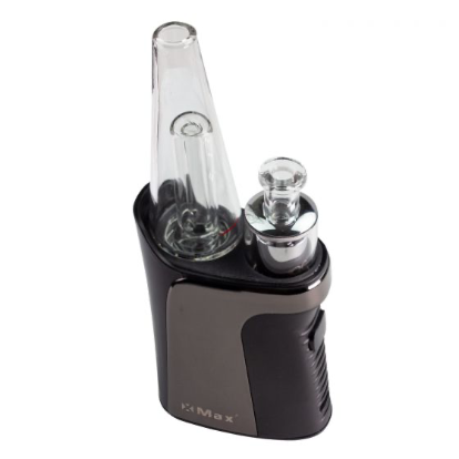 XMax QOMO Black eRig for Concentrates with mini-bubbler 2 XMax QOMO Black eRig for Concentrates with mini-bubbler - Image 2