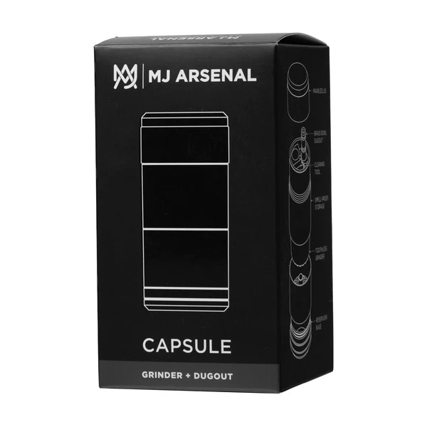 MJ ARSENAL CAPSULE GRINDER DUGOUT(Silver) 9 MJ ARSENAL CAPSULE GRINDER DUGOUT(Silver) - Image 9