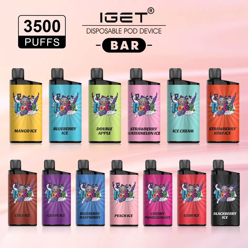 IGET Bar - 10 Pcs Randomly Mixed 1 IGET Bar - 10 Pcs Randomly Mixed
