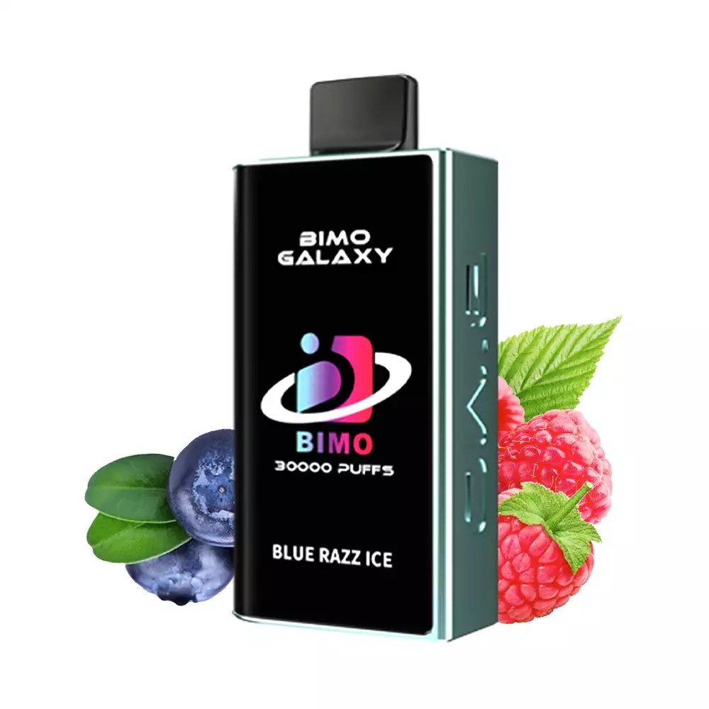 BIMO Galaxy 30000 Puffs – Blue Razz Ice 2 BIMO Galaxy 30000 Puffs – Blue Razz Ice - Image 2