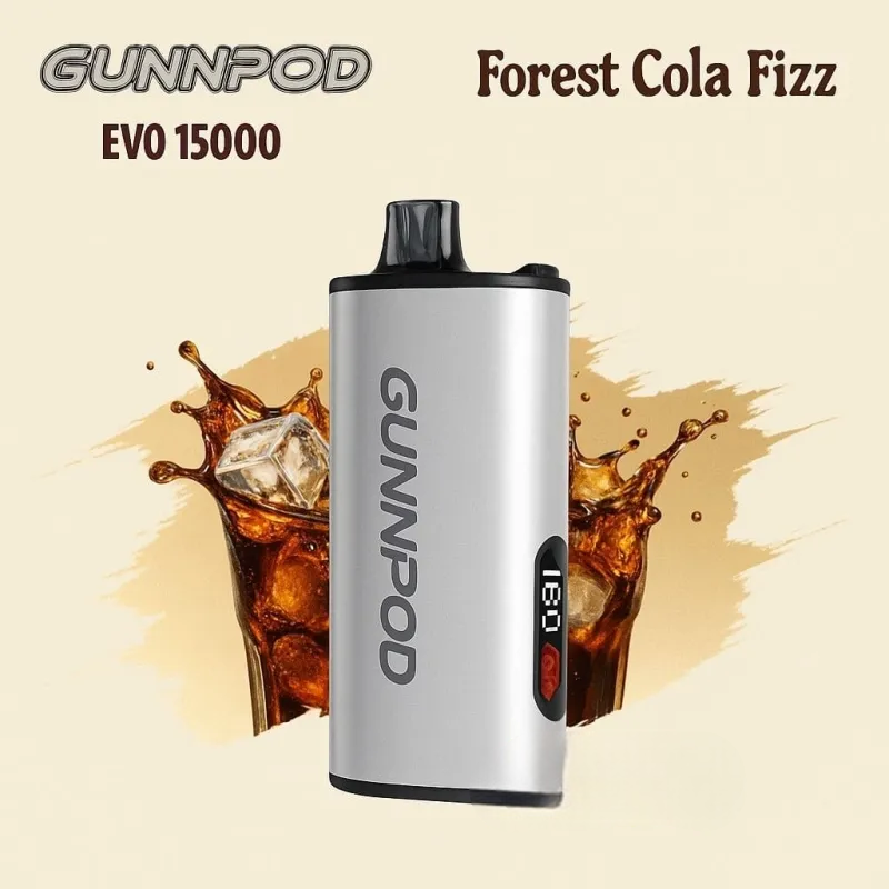 Gunnpod EVO Forest Cola Fizz 15K 1 Gunnpod EVO Forest Cola Fizz 15K