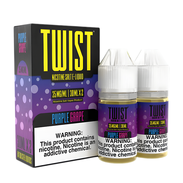 Twist eLiquid Nic Salt 60mL (2x30mL) Vape Juice (35MG) 11 Twist eLiquid Nic Salt 60mL (2x30mL) Vape Juice (35MG) - Image 11