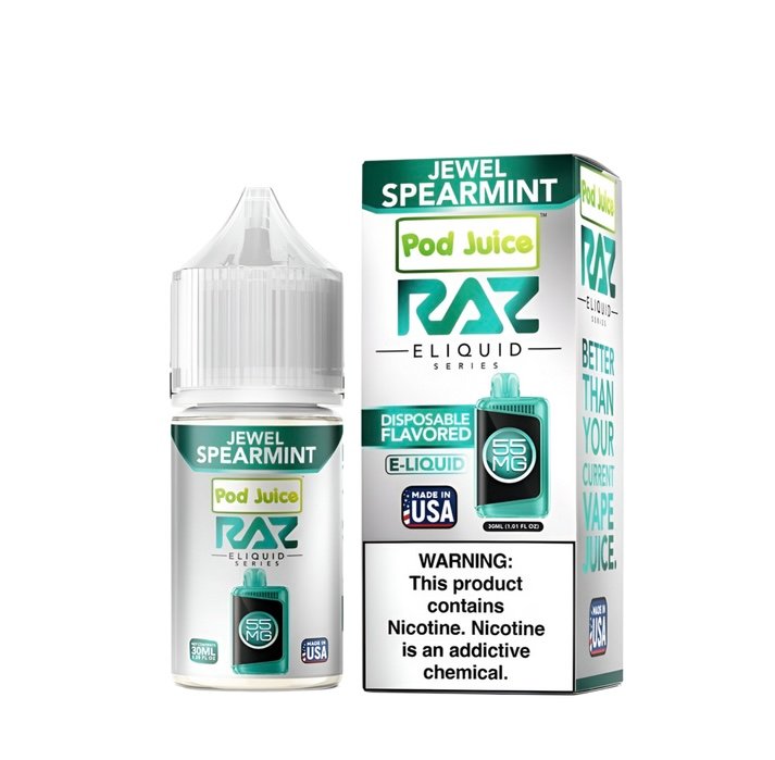 Pod Juice x Raz Salt Nicotine Vape Juice 1 Pod Juice x Raz Salt Nicotine Vape Juice