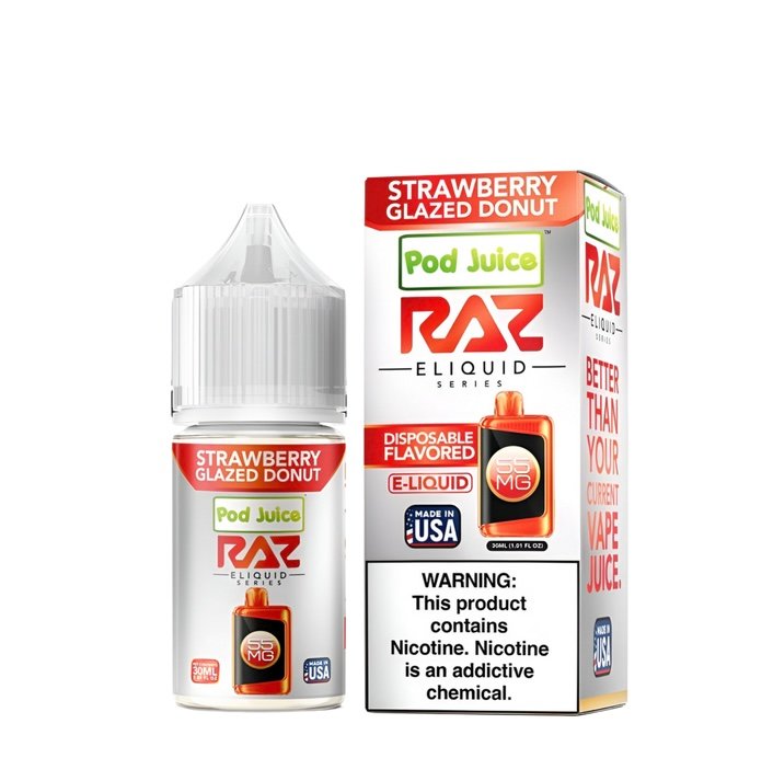 Pod Juice x Raz Salt Nicotine Vape Juice 5 Pod Juice x Raz Salt Nicotine Vape Juice - Image 5