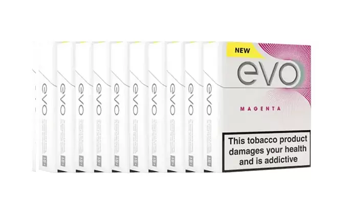Ploom EVO Tobacco Sticks Magenta x 10 (Carton) (200 Sticks) 1 Ploom EVO Tobacco Sticks Magenta x 10 (Carton) (200 Sticks)