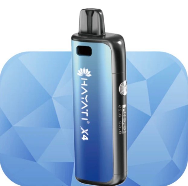 Hayati X4 Refillable Pod System Torrential Blue 1 Hayati X4 Refillable Pod System Torrential Blue