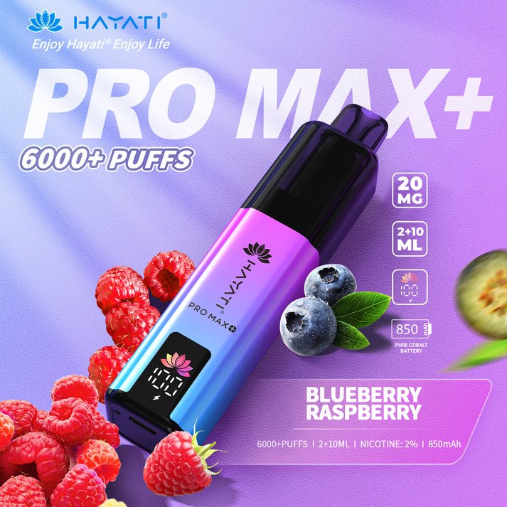 Hayati Pro Max Plus Blueberry Raspberry 1 Hayati Pro Max Plus Blueberry Raspberry