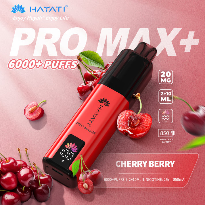 Hayati Pro Max Plus Cherry Berry 1 Hayati Pro Max Plus Cherry Berry