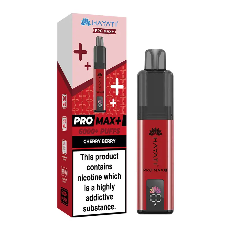 Hayati Pro Max Plus Cherry Berry 2 Hayati Pro Max Plus Cherry Berry - Image 2