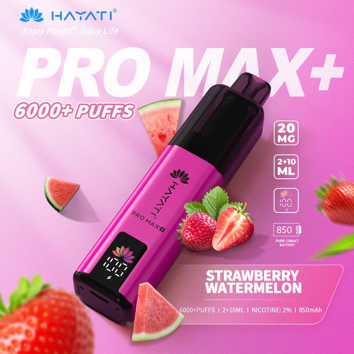 Hayati Pro Max Plus Strawberry Watermelon 1 Hayati Pro Max Plus Strawberry Watermelon