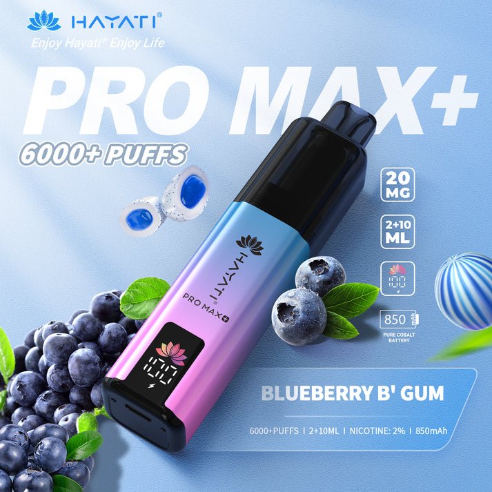 Hayati Pro Max Plus Blueberry Bubblegum 1 Hayati Pro Max Plus Blueberry Bubblegum