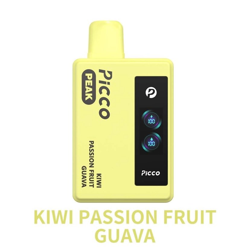 Picco Peak 6000 – Kiwi Passion Fruit Guava 1 Picco Peak 6000 – Kiwi Passion Fruit Guava