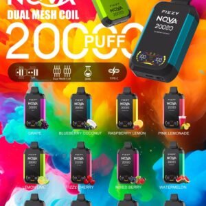 FIZZY Nova 20000 Puffs Dual Mesh Rechargeable Disposable Vape Pen