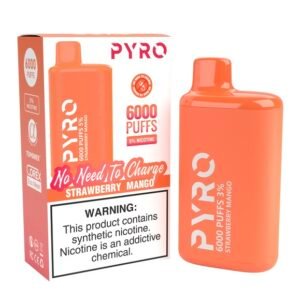 PYRO 6000 PUFF Strawberry Mango