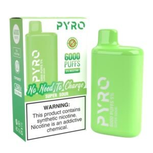 PYRO 6000 PUFFS Super Sour