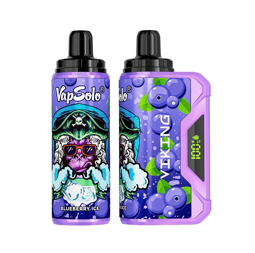 VapSolo VIKING 12000 Puffs Blueberry Ice 2 VapSolo VIKING 12000 Puffs Blueberry Ice - Image 2