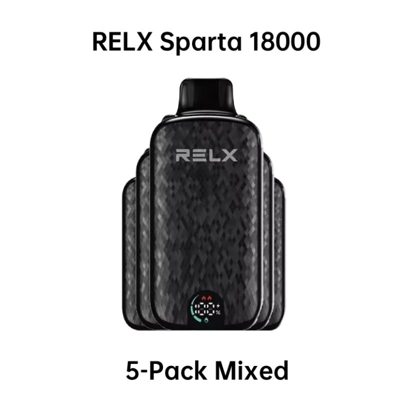 RELX Sparta 18000 – 5 Pack 1 RELX Sparta 18000 – 5 Pack