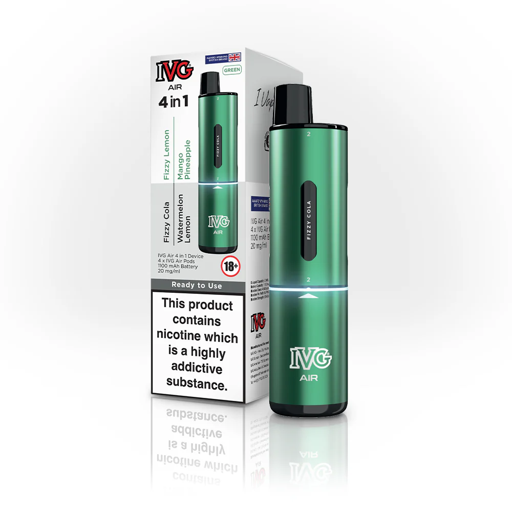 IVG AIR 4 IN 1 GREEN STARTER KIT 2 IVG AIR 4 IN 1 GREEN STARTER KIT - Image 2