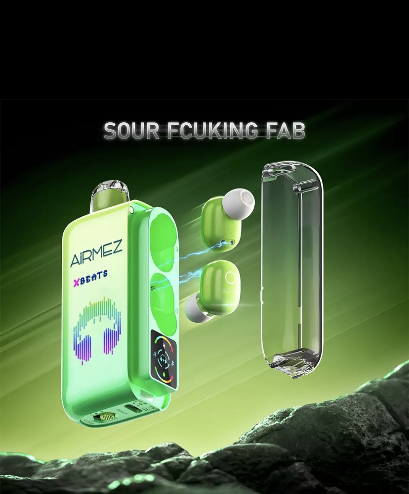 Airmez Xbeats 40000 Puffs – Sour Fcuking Fab 1 Airmez Xbeats 40000 Puffs – Sour Fcuking Fab