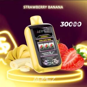 Airmez Matrix Pro 30000 Puffs – Strawberry Banana