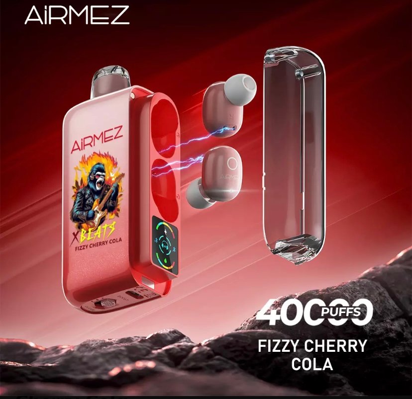 Airmez Xbeats 40000 Puffs – Fizzy Cherry Cola 1 Airmez Xbeats 40000 Puffs – Fizzy Cherry Cola