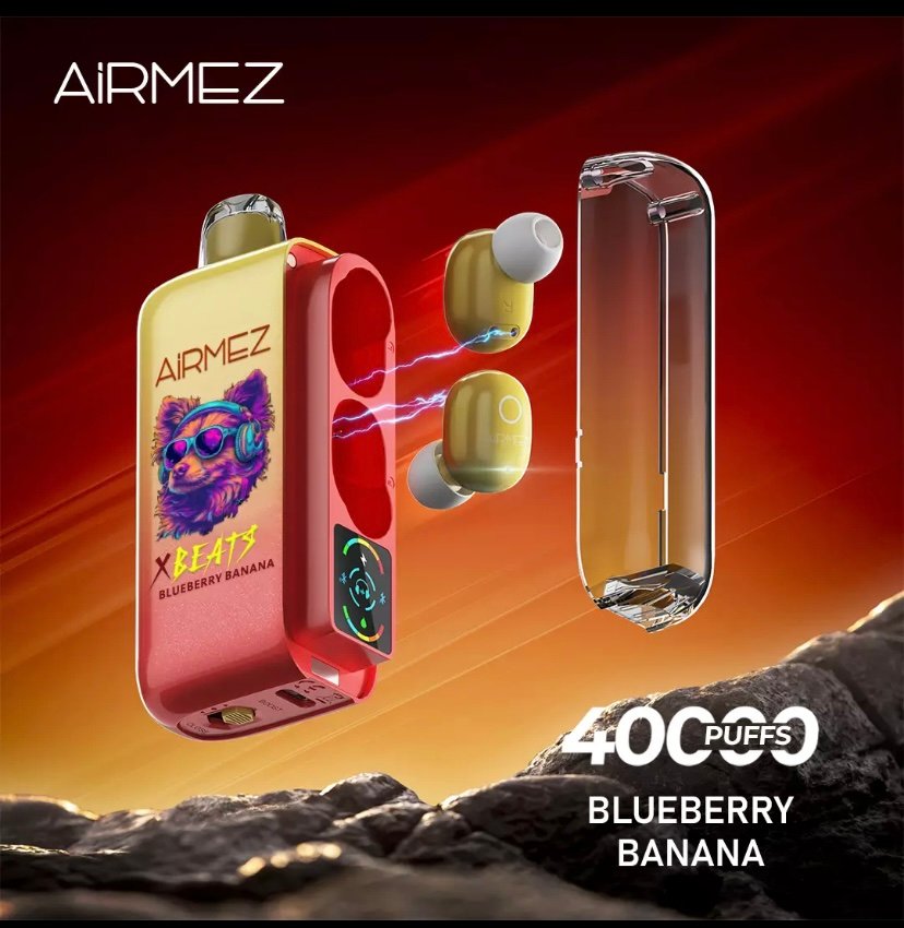 Airmez Xbeats 40000 Puffs – Blueberry Banana 1 Airmez Xbeats 40000 Puffs – Blueberry Banana