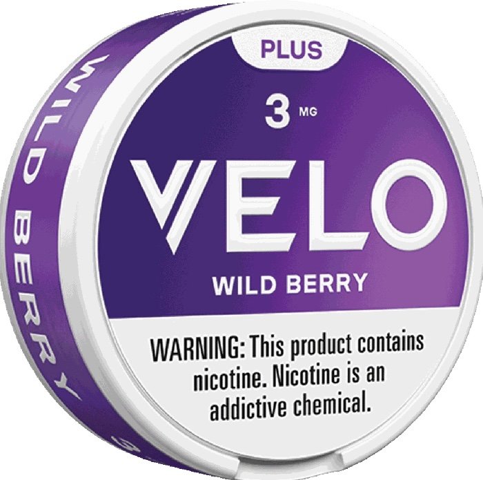 Velo Plus Nicotine Pouches Wild Berry - 5 Pack 1 Velo Plus Nicotine Pouches Wild Berry - 5 Pack
