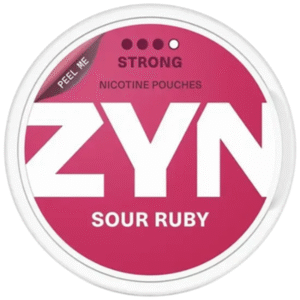Zyn Nicotine Pouches Sour Ruby - 5 Pack
