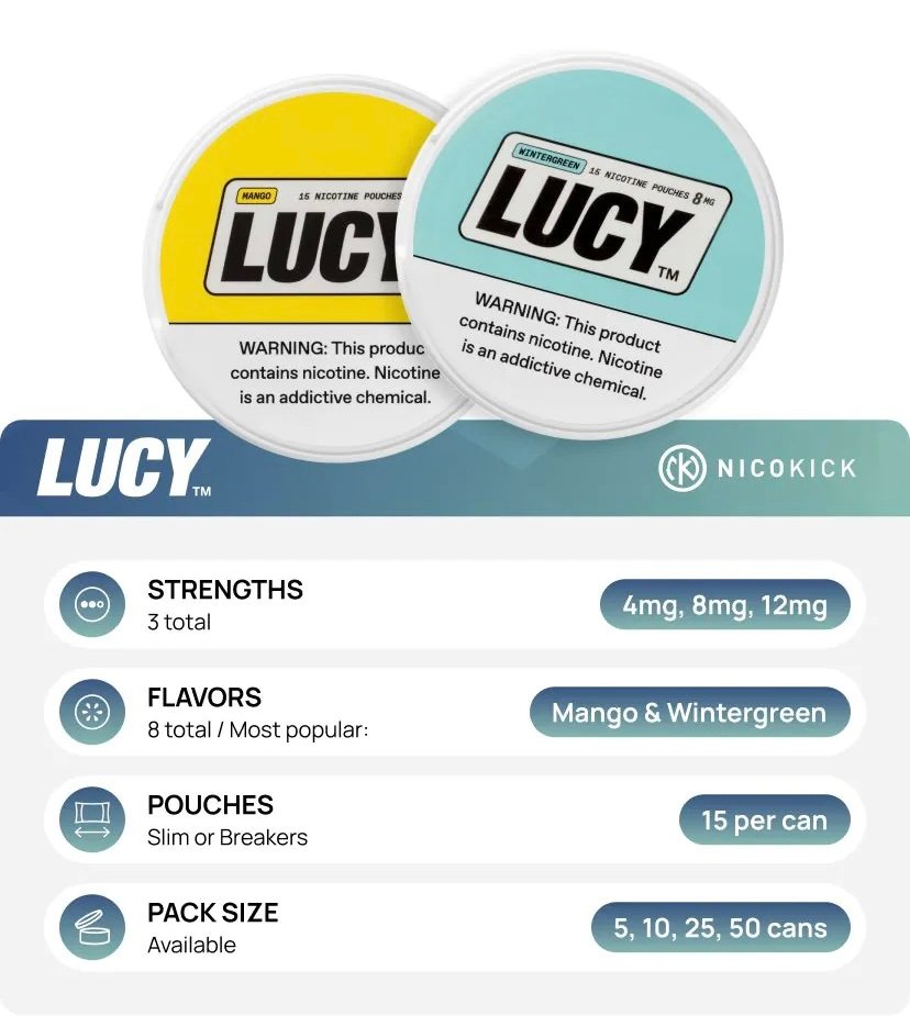 Lucy Breakers 8MG Mixpack 2 Lucy Breakers 8MG Mixpack - Image 2