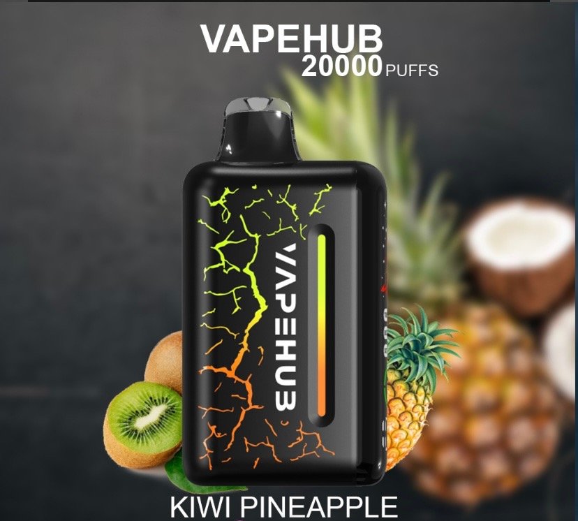 KIWI PINEAPPLE – VAPEHUB ULTRA 20000 1 KIWI PINEAPPLE – VAPEHUB ULTRA 20000