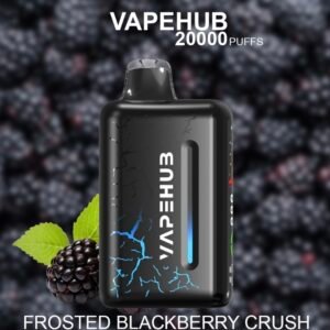 FROSTED BLACKBERRY CRUSH – VAPEHUB ULTRA 20000
