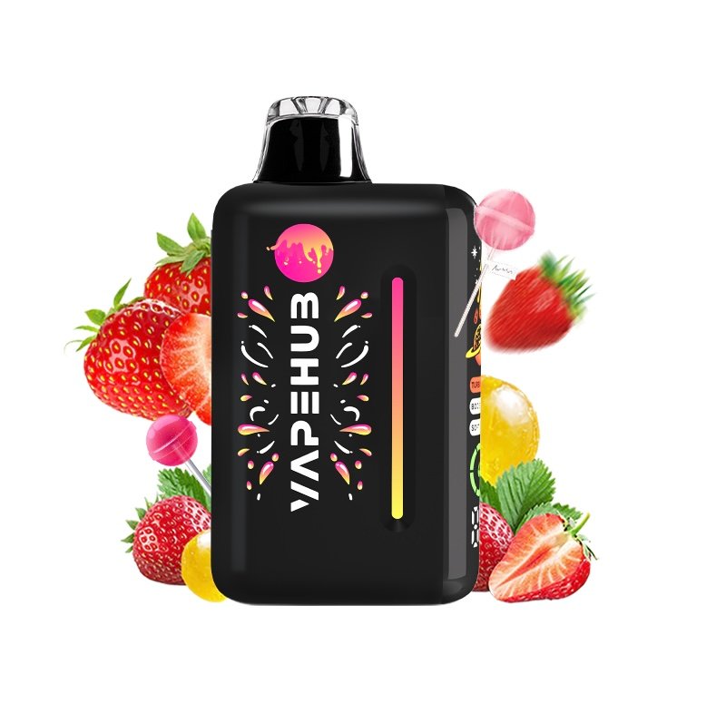 CHUPA CHUPS STRAWBERRY – VAPEHUB ULTRA 20000 1 CHUPA CHUPS STRAWBERRY – VAPEHUB ULTRA 20000