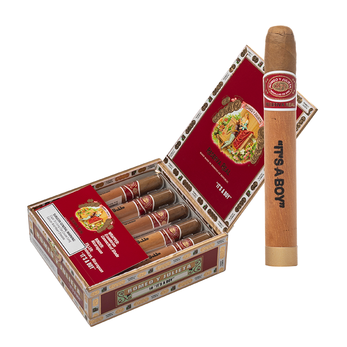 ROMEO Y JULIETA RESERVA REAL "IT'S A BOY" CIGARS 1 ROMEO Y JULIETA RESERVA REAL "IT'S A BOY" CIGARS