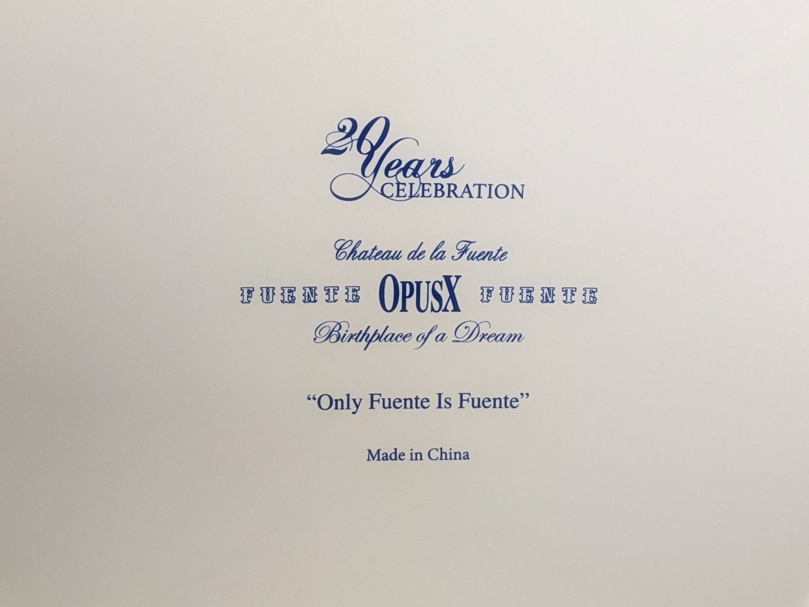 Arturo Fuente Opus X 20th Anniversary Cigar Ashtray 13 Arturo Fuente Opus X 20th Anniversary Cigar Ashtray - Image 13