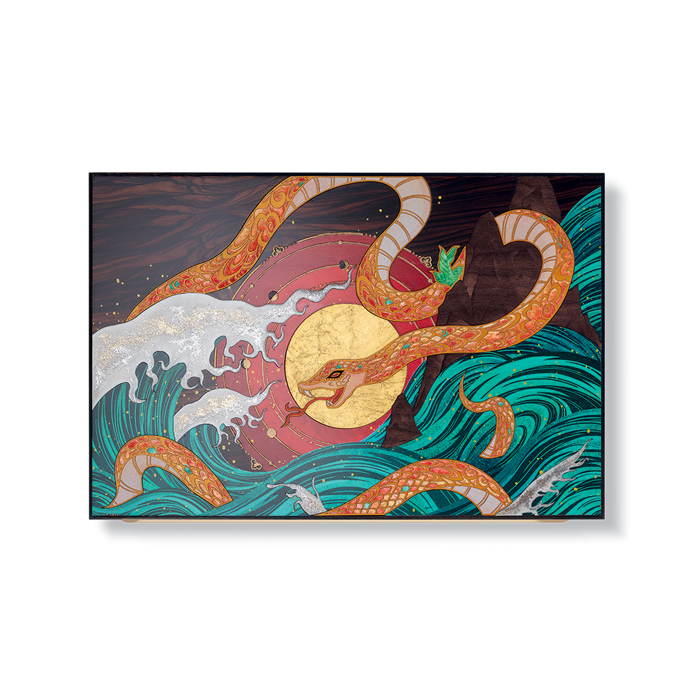The Davidoff Year of the Snake Masterpiece Humidor 2025 3 The Davidoff Year of the Snake Masterpiece Humidor 2025 - Image 3
