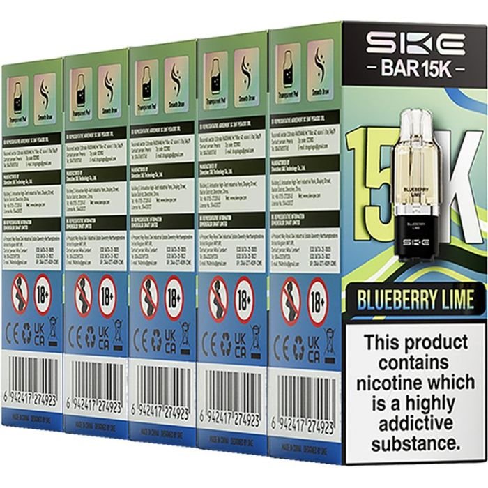 SKE Bar 15K pod & refill 5-pack 1 SKE Bar 15K pod & refill 5-pack