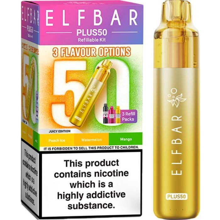 Elf Bar Plus 50 pod vape kit 30ml 11 Elf Bar Plus 50 pod vape kit 30ml - Image 11