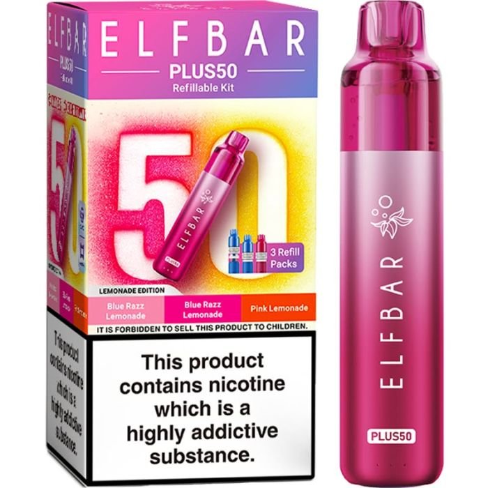 Elf Bar Plus 50 pod vape kit 30ml 13 Elf Bar Plus 50 pod vape kit 30ml - Image 13