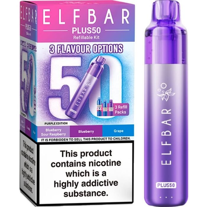 Elf Bar Plus 50 pod vape kit 30ml 15 Elf Bar Plus 50 pod vape kit 30ml - Image 15
