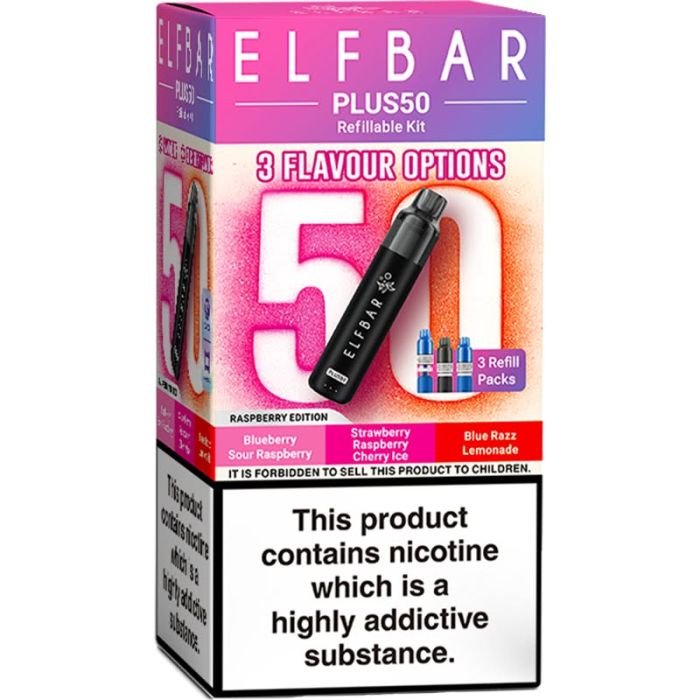 Elf Bar Plus 50 pod vape kit 30ml 18 Elf Bar Plus 50 pod vape kit 30ml - Image 18