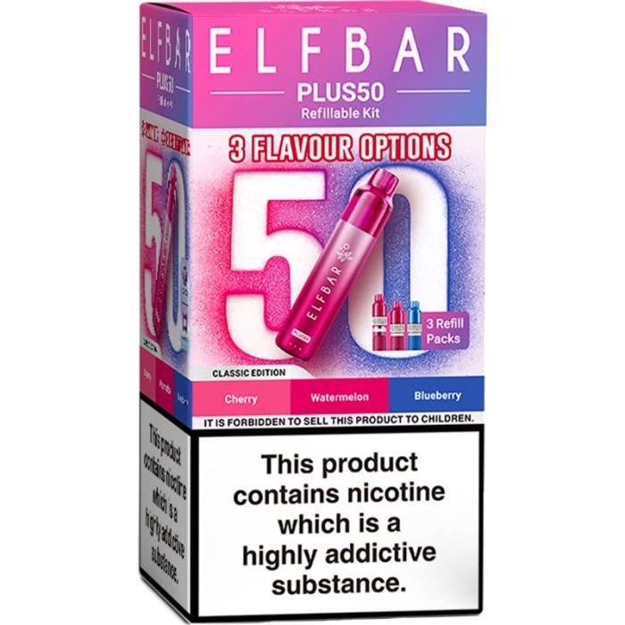 Elf Bar Plus 50 pod vape kit 30ml 21 Elf Bar Plus 50 pod vape kit 30ml - Image 21