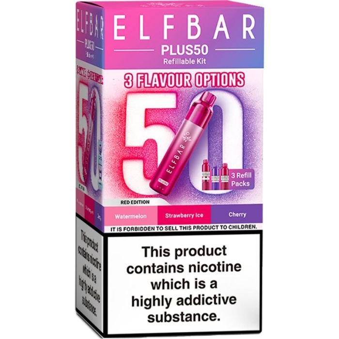 Elf Bar Plus 50 pod vape kit 30ml 23 Elf Bar Plus 50 pod vape kit 30ml - Image 23