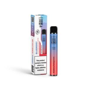 10mg Aroma King Bar 600 Disposable Vape Blueberry Pomegranate
