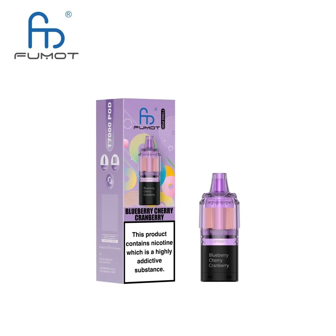 RandM Fumot T7000 Puffs Pod Blueberry Cherry Cranberry 1 RandM Fumot T7000 Puffs Pod Blueberry Cherry Cranberry