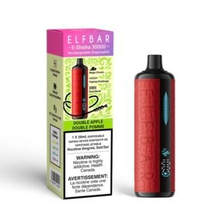 Double Apple – ELF BAR E Shisha 30000 Puffs Disposable Vape