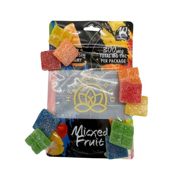 Delta-9 THC Gummies – 300mg – Mixed Fruit 1 Delta-9 THC Gummies – 300mg – Mixed Fruit