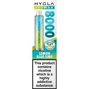 Hyola Pro Max 8000 pod vape kit 10ml – Lemon Blue Lime