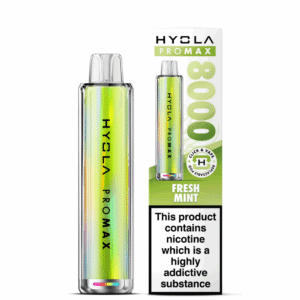 Hyola Pro Max 8000 pod vape kit 10ml - Fresh Mint